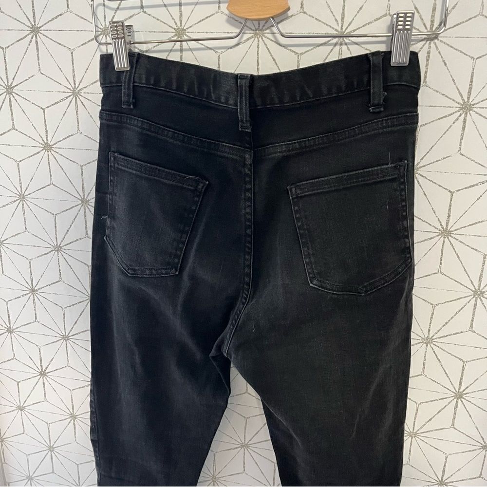 APIECE APART High Rise Matchstick Jean Black - Picture 7 of 8